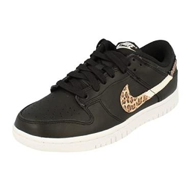 Imagem de Nike Womens Dunk Low SE Trainers DD7099 Sneakers Shoes (UK 4.5 US 7 EU 38, Black Multi Color 001)