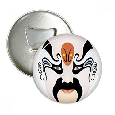 Imagem de Emblema multifuncional com ímã de geladeira Peking Opera Head The Orphan of Chao