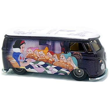 Imagem de Volkswagen T1 Panel - Carrinho - Hot Wheels - Disney - Branca de Neve - Real Riders