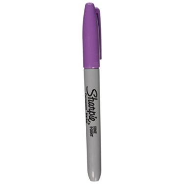 Imagem de Marcador de tinta azul permanente Sharpie Fine Point (30063), Boysenberry