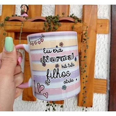 Imagem de caneca Filhos - eu era normal