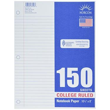 Imagem de Papel notbook Norcom College Ruled