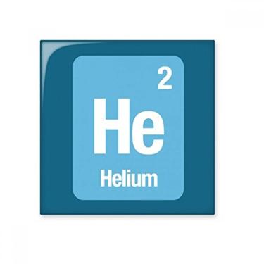 Imagem de Elemento Químico Elemento Ciência Cerâmica Brilhante Decalque Pedra Adorna de Tijolos Vitrificados