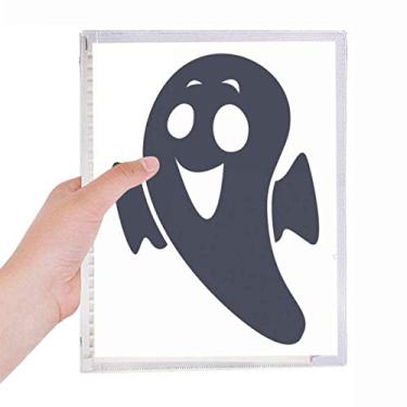 Imagem de Caderno de Halloween Emaciado Little Devil Folhas Soltas Diário Recarregável de Papelaria