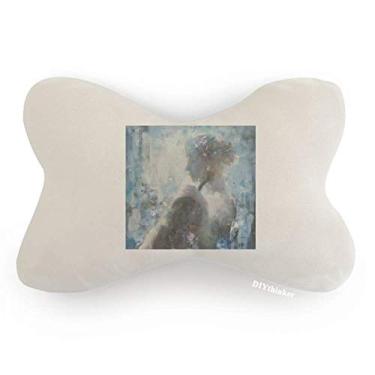Imagem de DIYthinker C Minor Nocturne XJJ Almofada para decoração de pescoço com pintura a óleo para carro