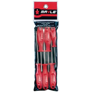 Imagem de Jogo De Chaves De Fenda E Phillips Mayle Vermelho 1/8"x3" - 1/4"x5"