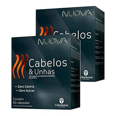 Imagem de Nuova Cabelos e Unhas Catarinense Pharma 120 Cápsulas