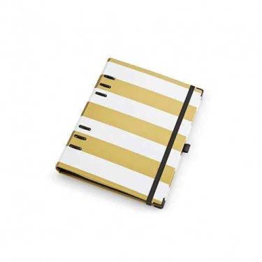 Imagem de Planner Caderno Organizador A5 GOLD Listrado 4905-8 - Ótima