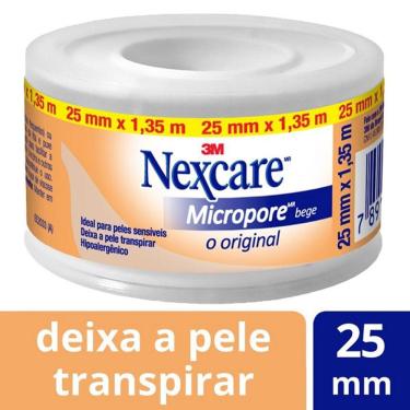 Imagem de Curativo Nexcare Micropore 25MM X 1,35M Bege
