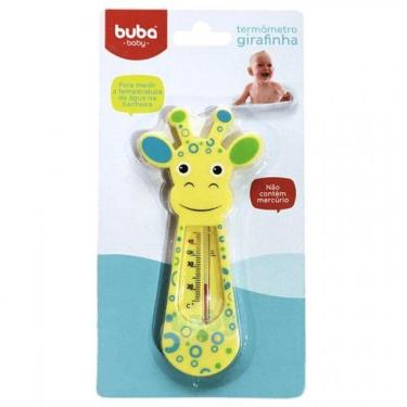 Imagem de Termômetro De Banho Sem Mercúrio Girafinha Azul Buba Baby