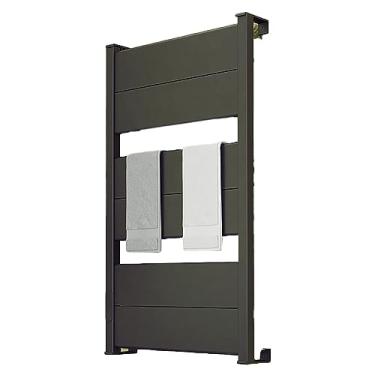 Imagem de Toalheiro Elétrico Doméstico Trilhos de Secagem de Fibra de Carbono Inteligentes Com Controle de Temperatura Do Banheiro Termostato Do Hotel Aquecedor De Toalhas,D