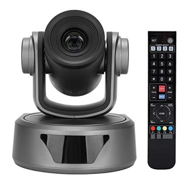 Imagem de PV310U2 Câmera de Videoconferência 1080p FDH 10x Zoom óptico Webcam para Sistema de Sala Amplo Campo de Visão 120° IP Streaming Webcam Profissional (plugue da ue)