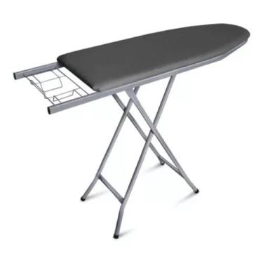 Imagem de Tábua De Passar Roupa Extra Forte Dobrável C/Porta Ferro Marca: Smart Aço