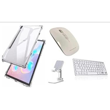 Imagem de Capa Silicone Tablet S7 Fe 12.4 Kit Mouse+suporte+teclado