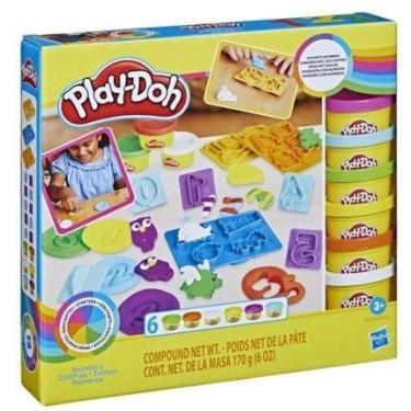 Imagem de Massa De Modelar - Play-Doh - Conjunto Numeros E Formas Hasbro - Play