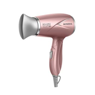 Imagem de MONDIAL Secador de Cabelos Travel, Golden Rose, 1200W, Bivolt - SC-47-GR