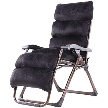 Imagem de Cadeira de deck reclinável espreguiçadeiras espreguiçadeiras espreguiçadeira/gravidade zero pátio espreguiçadeira cadeira de deck dobrável ao ar livre de grandes dimensões hopeful