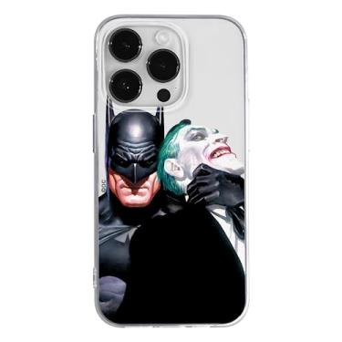 Imagem de ERT GROUP Capa de celular para Apple iPhone 14 PRO MAX original e oficialmente licenciada DC padrão Batman i Joker 001 perfeitamente ajustada à forma do celular, parcialmente transparente