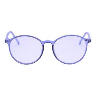 Imagem de Armação para Óculos de Grau Unissex Clipon Redondo Mkge-Unissex