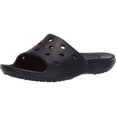 Imagem de CROCS Classic Crocs Slide K - Black - J3 , 206396-001-J3, Kids Unisex , Black , J3