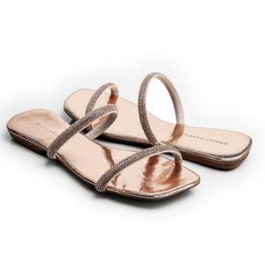Imagem de Sandália Rasteirinha com Brilho-Feminino