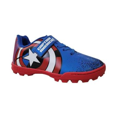 Imagem de Chuteira Society Infantil Dray Captain America 4303-Masculino