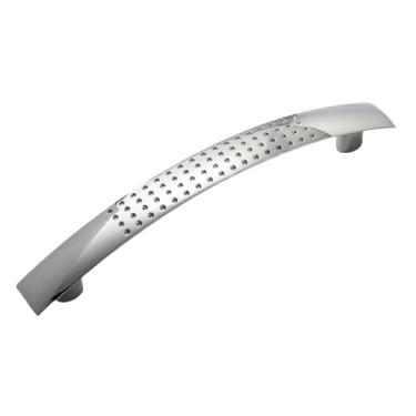 Imagem de Puxadores de armário, maçanetas de liga de alumínio para porta de cozinha, puxador de armário escovado, gaveta, maçaneta de móveis, 128mm, um