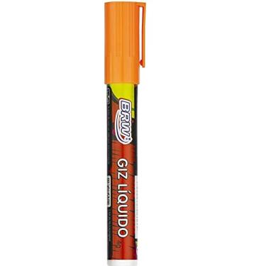 Imagem de Giz Líquido Laranja Neon 4g BRW