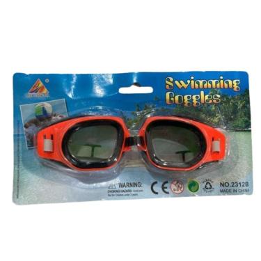 Imagem de Óculos Natação Infantil Anti Embaçante Piscina Mergulho laranja