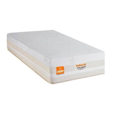Imagem de Colchão Solteirão New London 96x203cm Molas Ensacadas Inducol CR444B