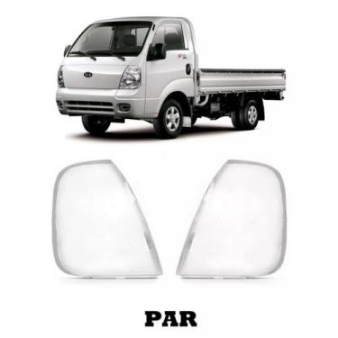 Imagem de Par Lente Farol Kia Bongo 2005 2006 2007 2008 2009 2010 2011