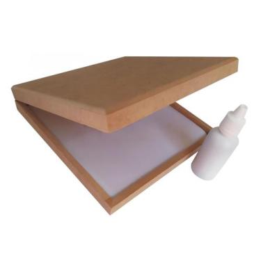 Imagem de Carimbeira grande tamanho 16x16 cm - Vincoflex