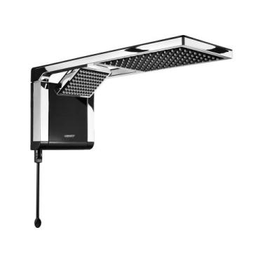 Imagem de Chuveiro Eletrônico Lorenzetti Aqua Duo Ultra - 7800W Preto e Cromado 