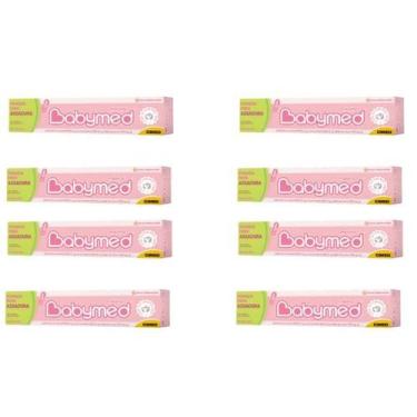 Imagem de Kit 08 Babymed Rosa Pomada Para Assadura 45g - Cimed