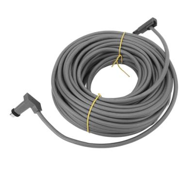 Imagem de Conjunto de Conectores de Cabo de Extensão de Satélite de 75 Pés Substituição Cabo à Prova D'água Streaming de Alta Velocidade Transmissão de Banda Larga de até 1200mbps