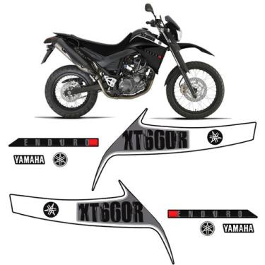 Imagem de Kit Adesivos Yamaha Xt 660r 2013 + Emblemas Resinados - SPORTINOX, Mot