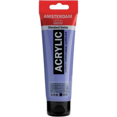 Imagem de Tinta Acrilica Amsterdam Talens 708 Paynes Grey 120ml - ROYAL & TALENS