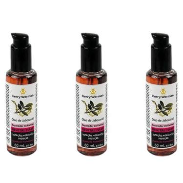 Imagem de 3x Óleo De Jaborandi Reparador De Pontas (revital Hair) 60ml - Bio Ins