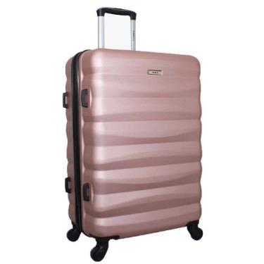 Imagem de Mala de Bordo ABS para Viagem Yins 21089 Cadeado Integrado Rodas Giro 