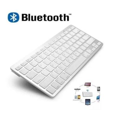 Imagem de Teclado Keyboard Bluetooth Wireless Sem Fio - weibo