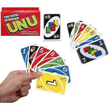 Imagem de Jogo Unu Original Com Cartas Reforçadas - Rycler