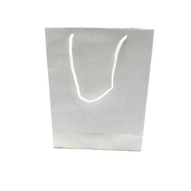 Imagem de 10 Sacolas Alça de Cordão - 25x20x8  Para Presentes, Cosméticos ou Art