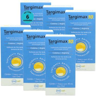 Imagem de Targimax 10 Suplemento Animal 40ml Kit Com 6 - Inovet