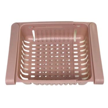 Imagem de Cesto Organizador Expansível Ajustável Multiuso de Geladeira - Boni - 