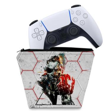 Imagem de Capa Compatível PS5 Controle Case - Metal Gear Solid - Pop Arte Skins