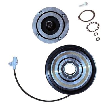 Imagem de Conjunto de embreagem do compressor CA 10S17E para Dod-ge Ram 1500 2500 8 CYL 5.7L 2003 2004 2005 2006 2007 2008 Kit de montagem de óleo de embreagem de compressor de ar automotivo Placa de bobina de