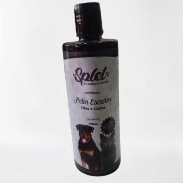 Imagem de Splet Shampoo Pelos Escuros Avelã Para Cães e Gatos 500ml
