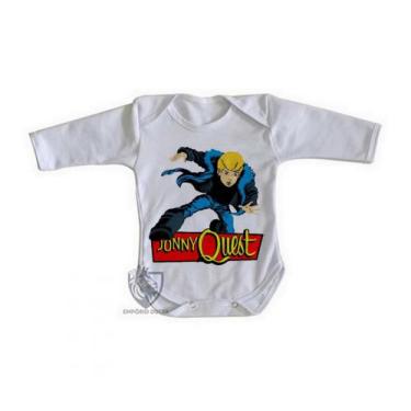 Imagem de body nenê criança roupa bebê manga longa  Jonny Quest casaco - Empório