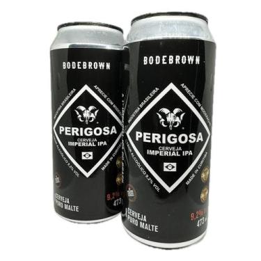 Imagem de Kit 2 Cervejas Perigosa Imperial Ipa 473ml Pale Ale 9,2% - Perigosa Bo