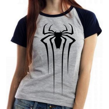 Imagem de Baby look blusa feminina ou Camiseta unissex  Homem Aranha  Venom - Em